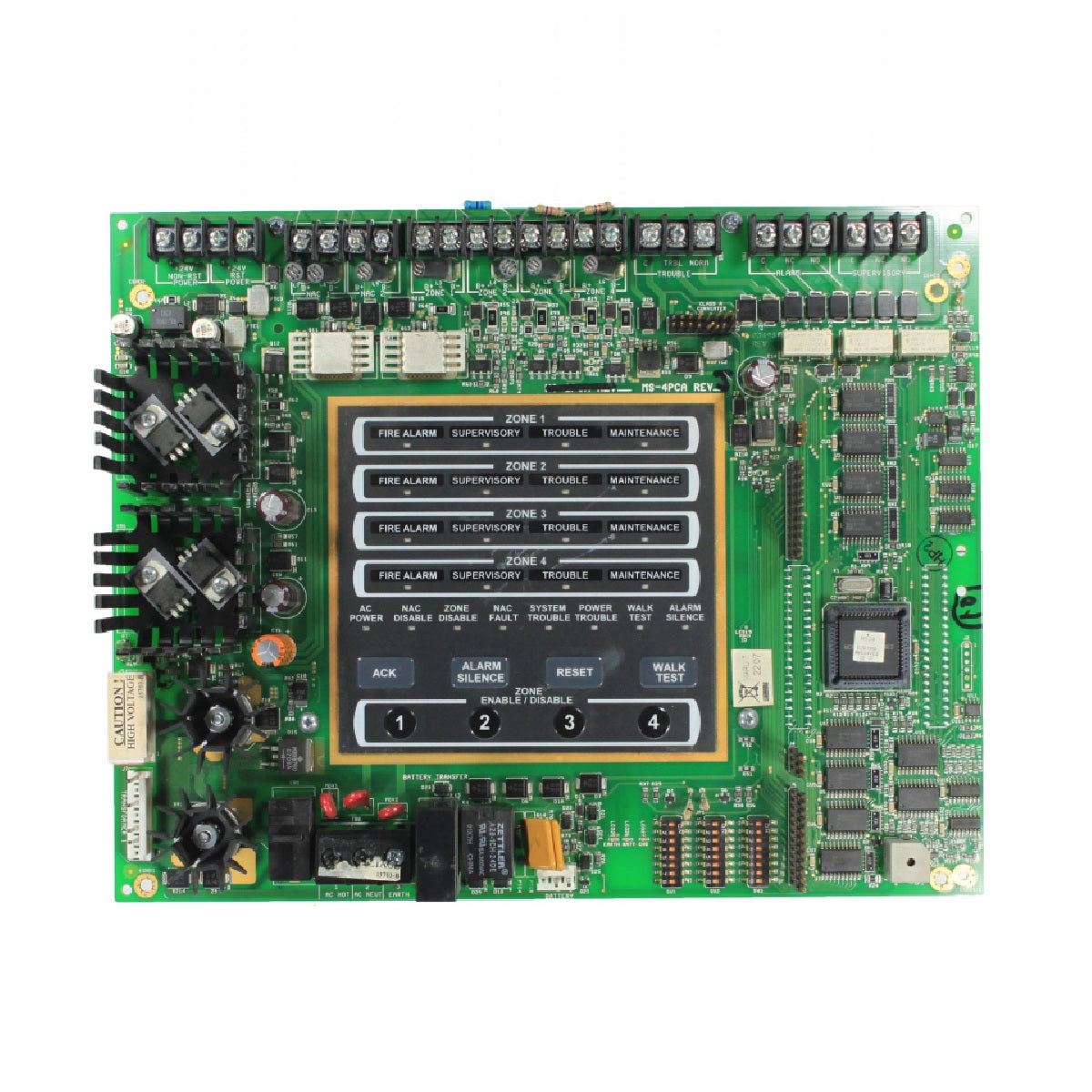 Silent Knight SK-4 Four Zone Conventional Fire Alarm Control Panel