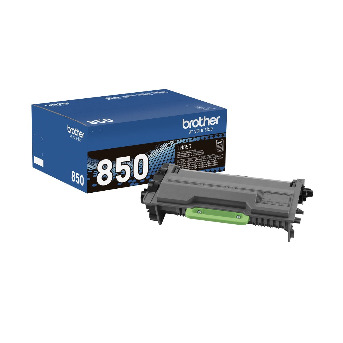 Brother TN850 Black High Yield Toner Cartridge
