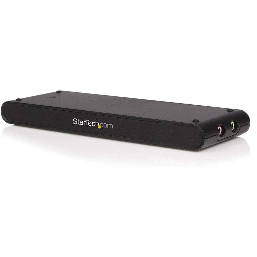 StarTech.com USBVGADOCK2 Universal Laptop USB Docking Station with VGA Audio Ethernet