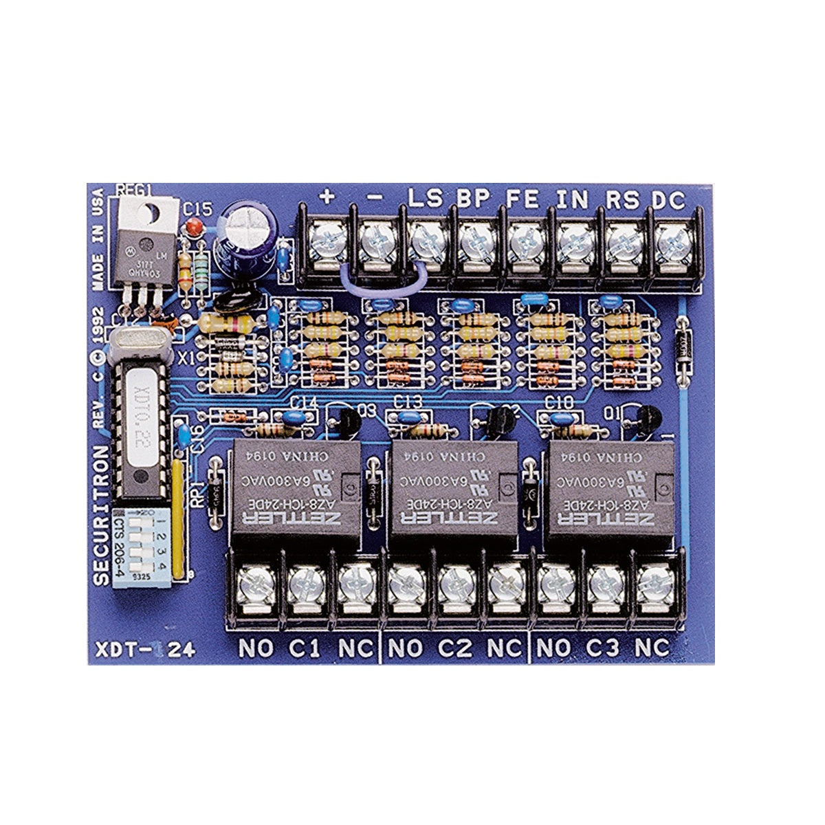 Securitron XDT-24 XDT Series Exit Delay Timer, 24VDC_x000D_