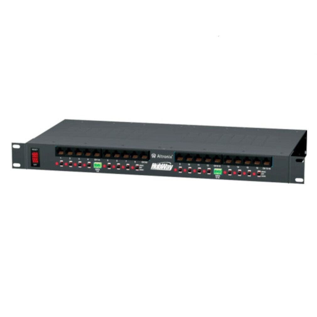 Altronix HubWay16CD 16 Channel Passive UTP Transceiver Hub