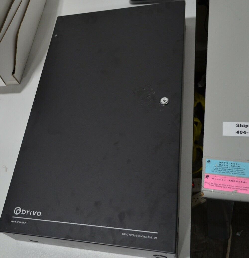 Brivo ACS6008-EXP 4-Board Chassis Control Panel Enclosure with Power Supply