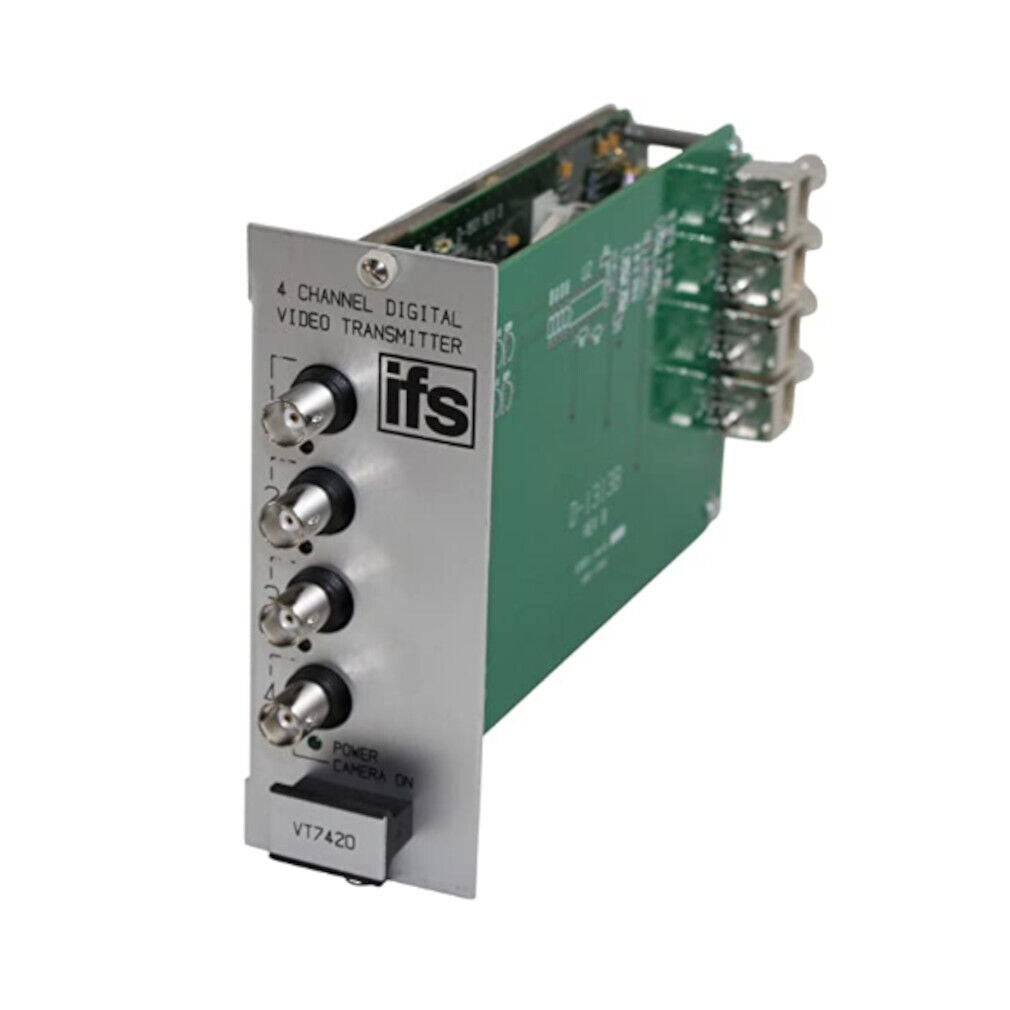 IFS VT7420-R3 4 Channel Digital Video Transmitter Module Fire Safety Solutions