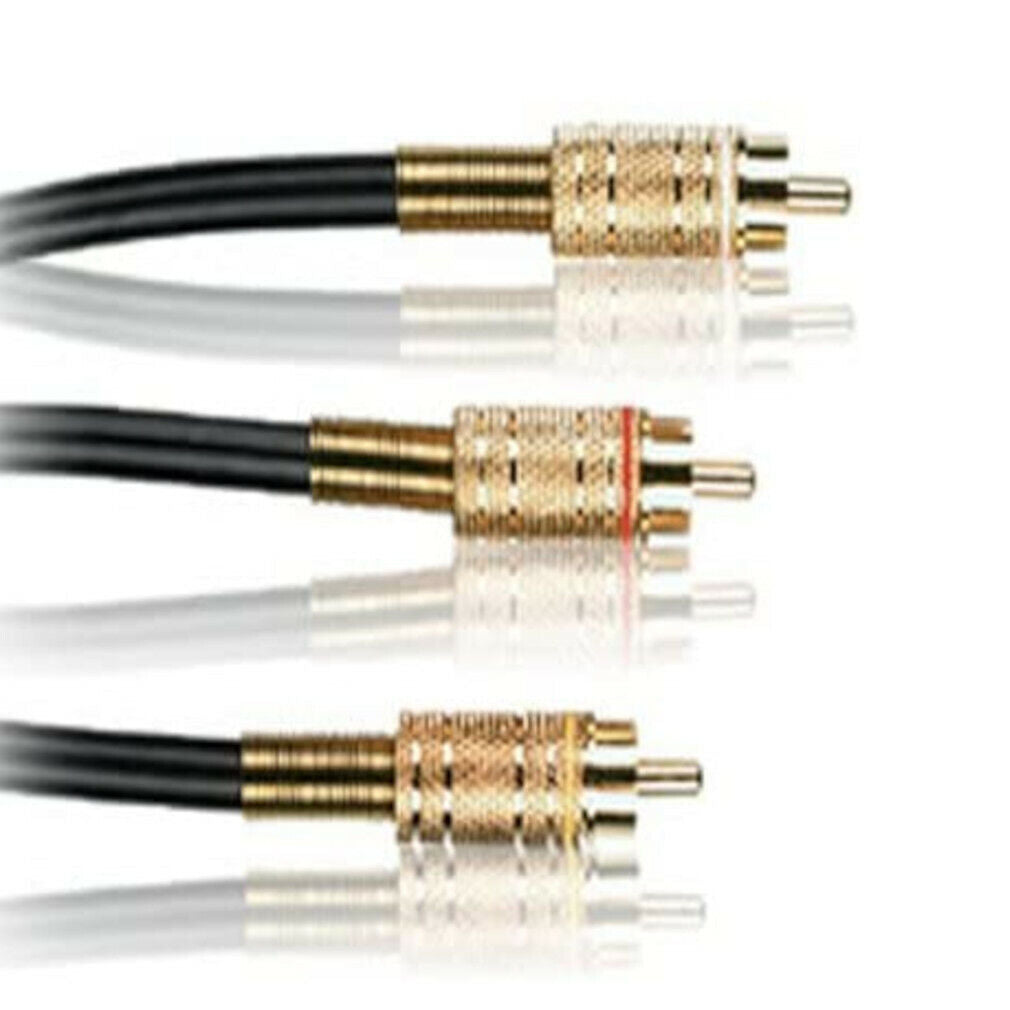 Radio Shack 15-1509 Gold Series Stereo Audio/Video Cable
