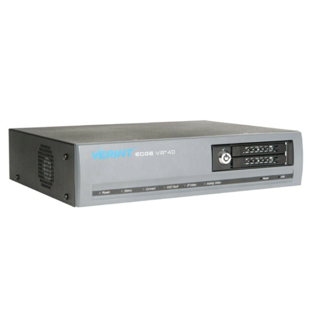 Verint E40-4-1000R-POE Network Video Recorder