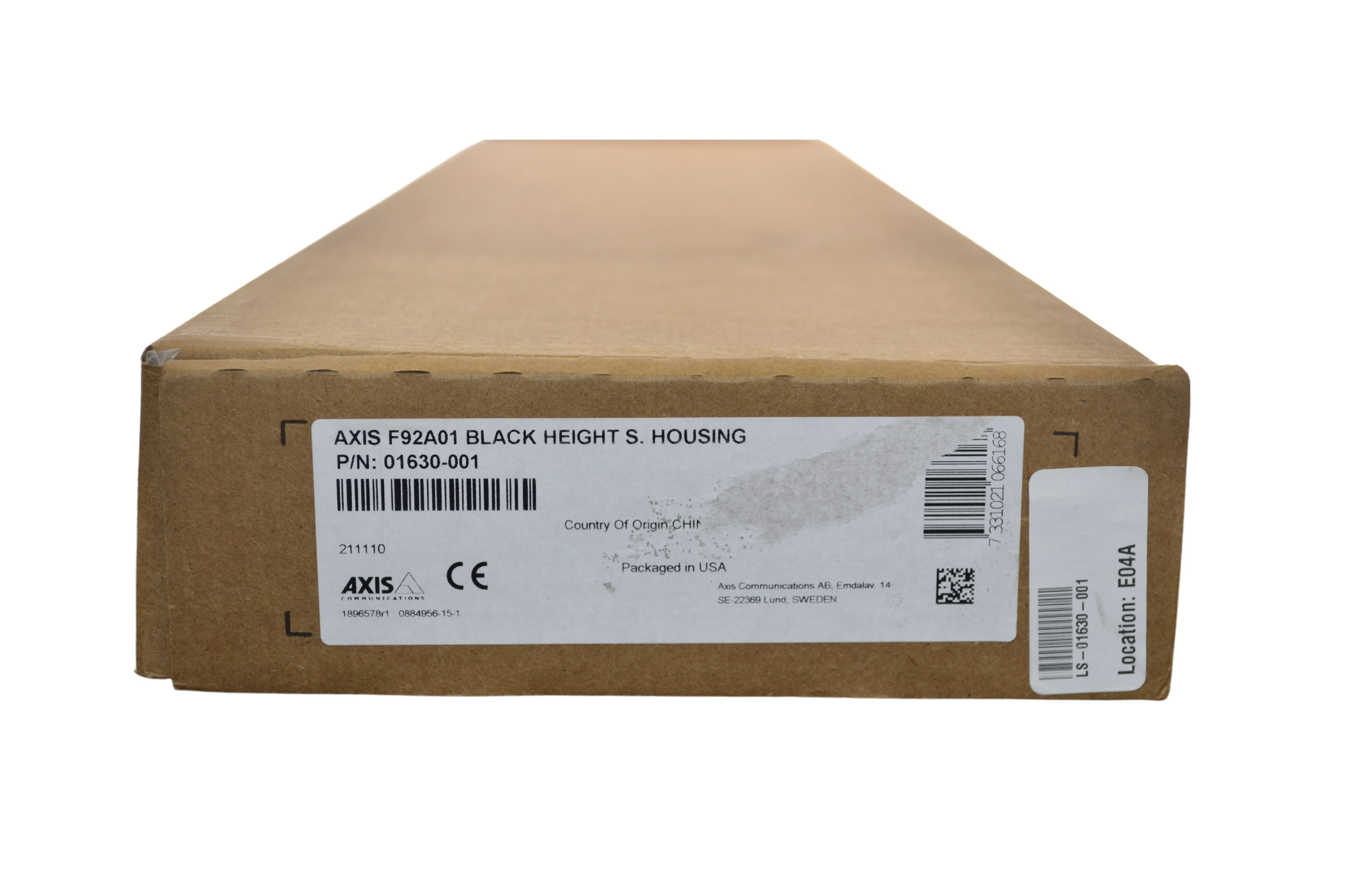 Axis 01630-001 F92A01 Height Strip Housing, Black