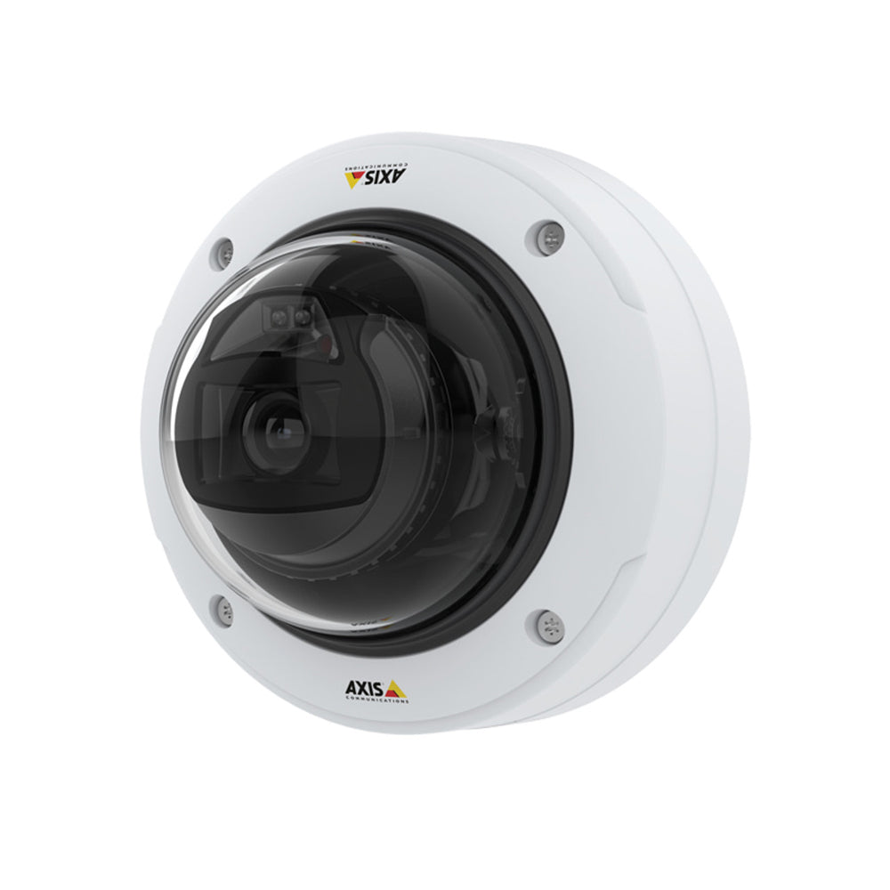 Axis 02047-001 P3245-LVE Network Camera Streamlined Outdoor-Ready HDTV 1080p Fixed Dome for Any Light Conditions
