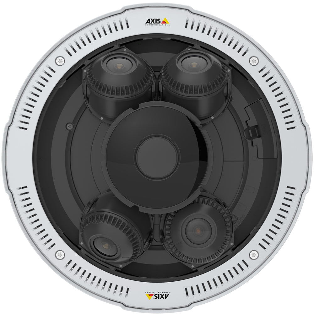 Axis Communications 02218-001 P3727-PLE 8MP Outdoor 4-Sensor 360° IR Network Dome Camera