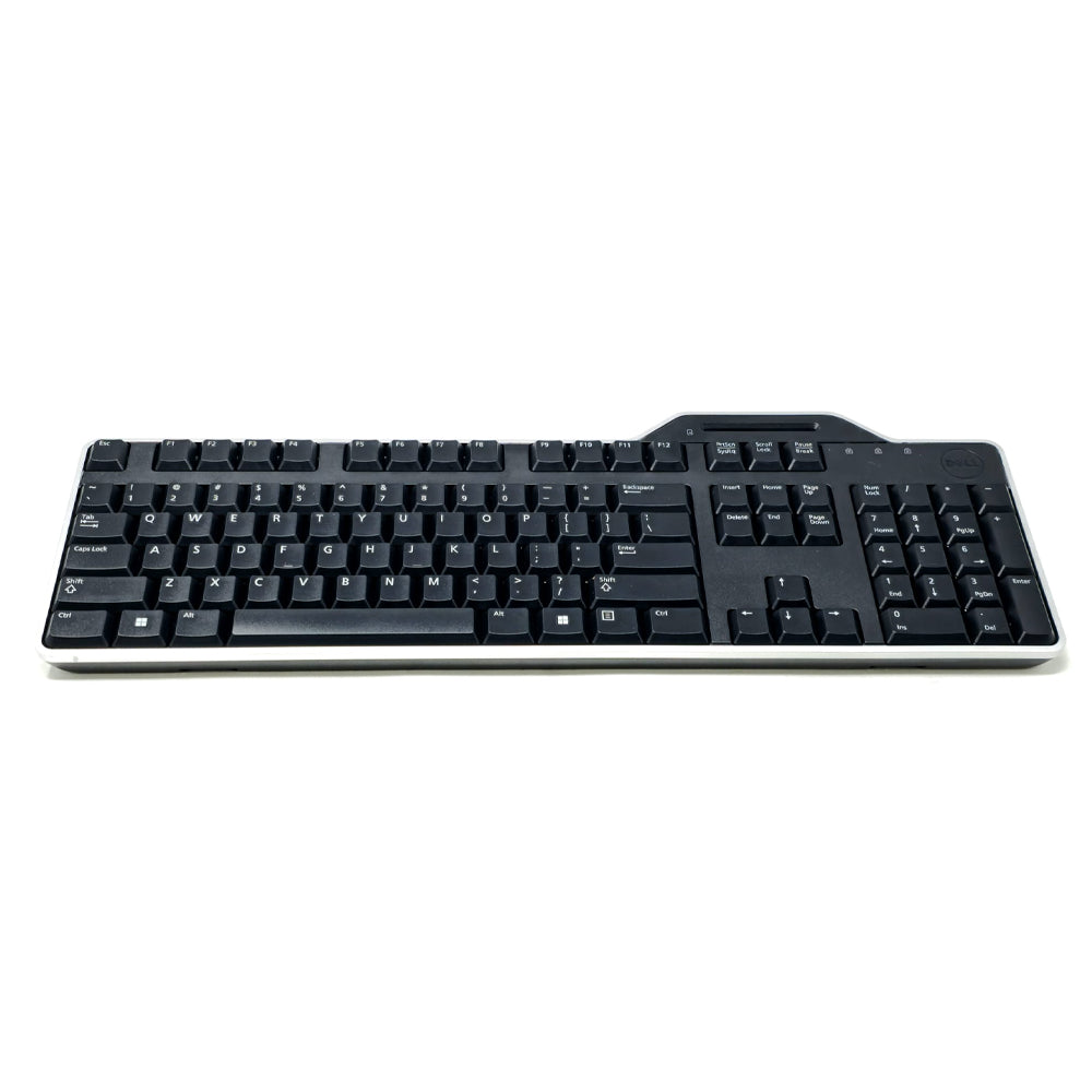 Dell 0R4F7T KB813 USB Keyboard with Smart Card Reader