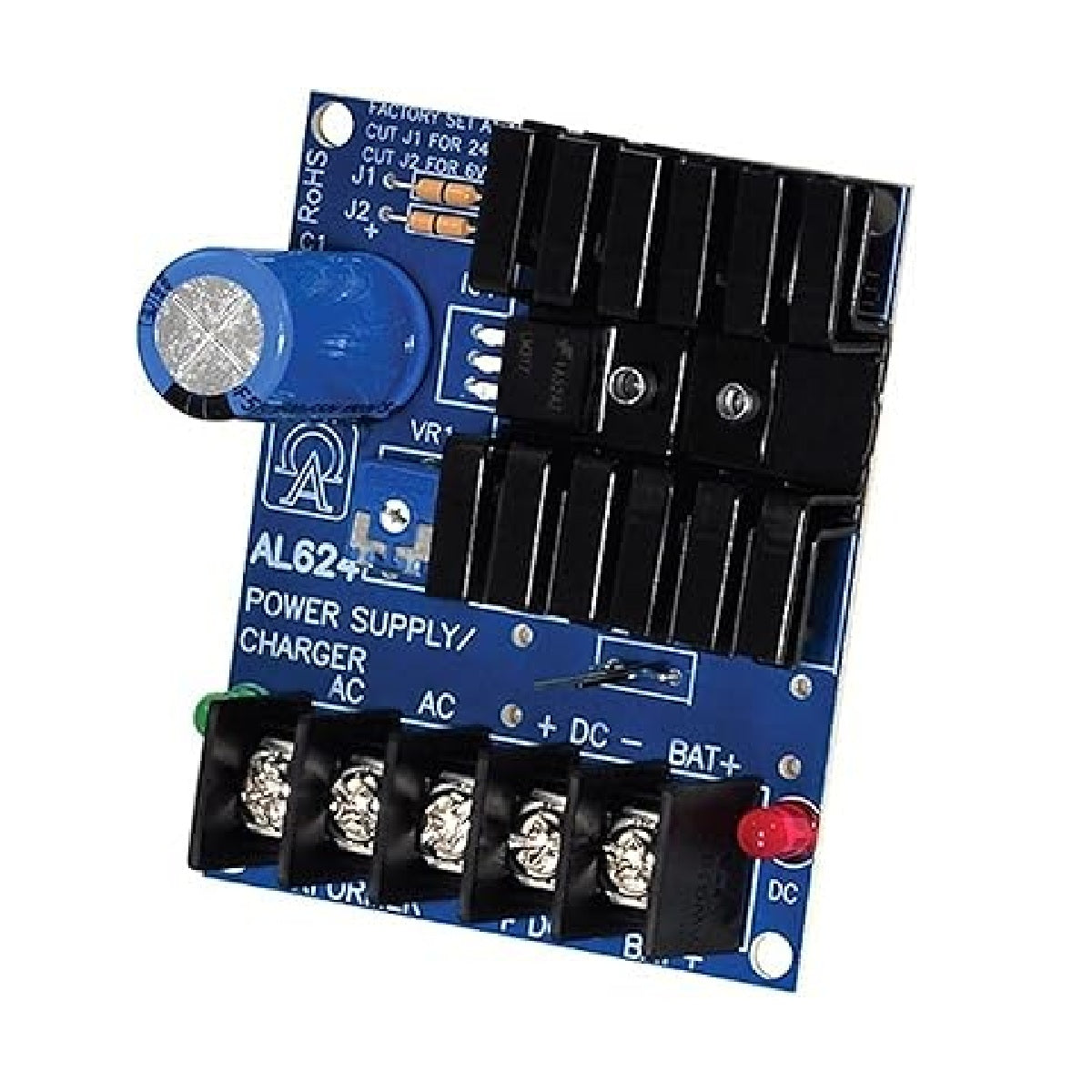 Alarm Saf - 10034BN10000UL 12/24 Vdc 20/10 A Power Supply Board