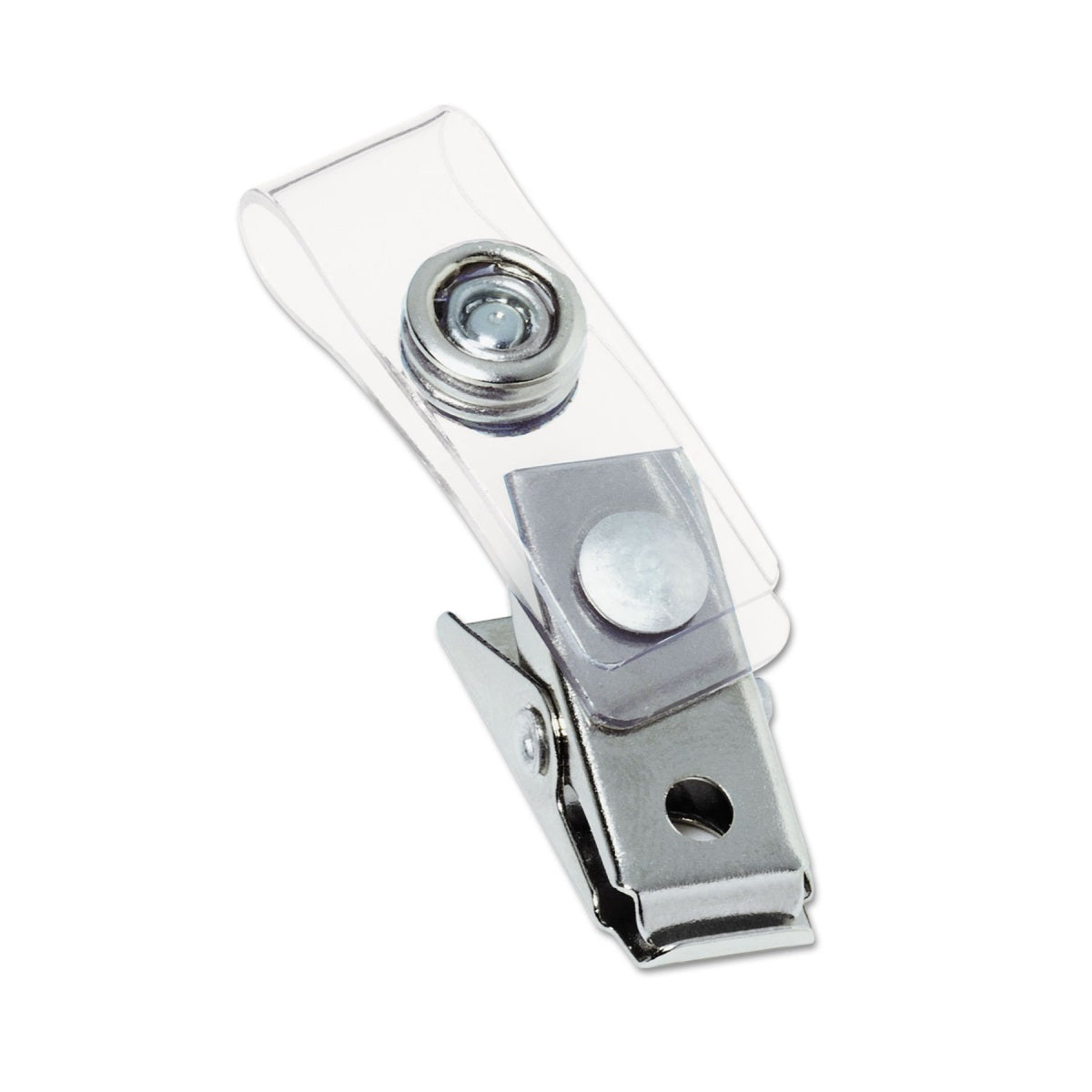 GBC 1122897 ID Badge Clip with Strap (100/Box)