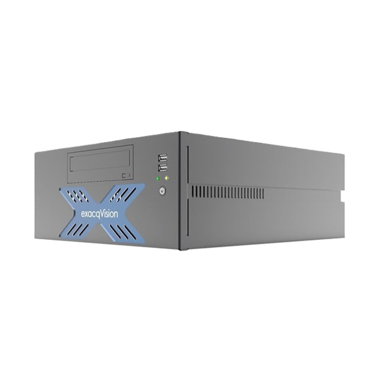 exacqVision A-series Hybrid Desktop Recorder Win10, With 8 IP Cameras Licenses (64 Max.) And 16 Analog At 30 FPS, 8 TB, Professional Client