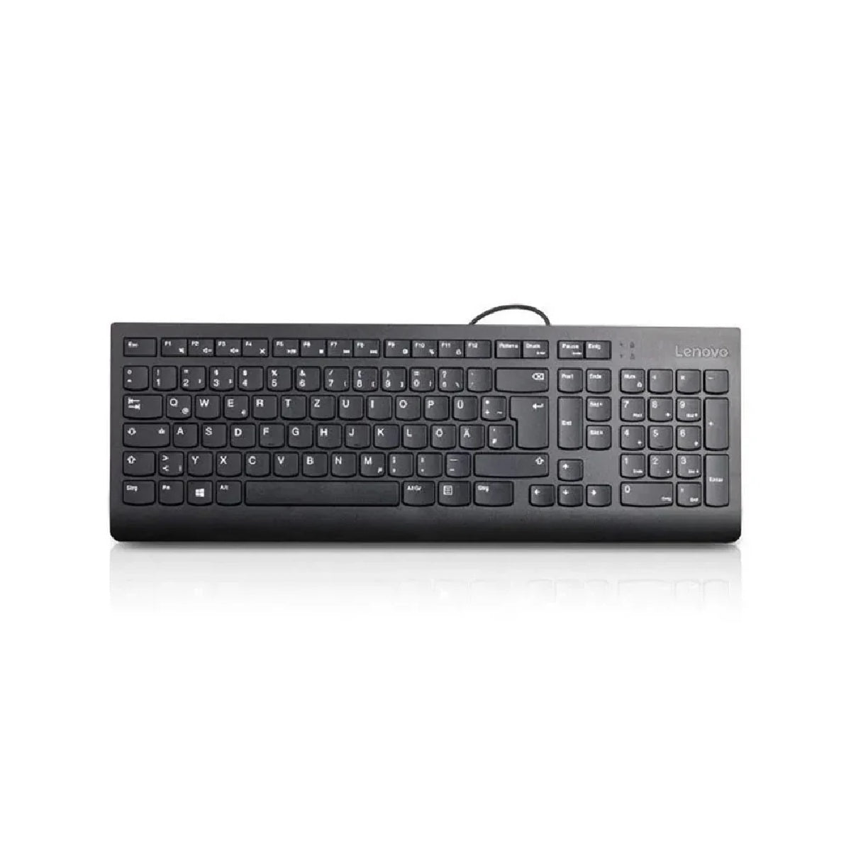 Lenovo 1PSD51M37173 KU-1601 USB Wired Keyboard