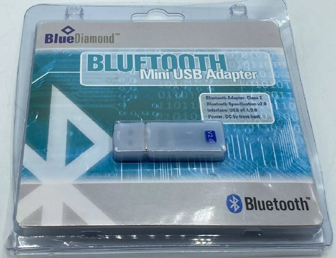 Blue Diamond 2008DJ3089 Bluetooth Mini USB Adapter