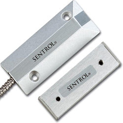 Interlogix 2207AD-L Overhead Door Extra Heavy Duty Floor Mount Contact With Aluminum Housing