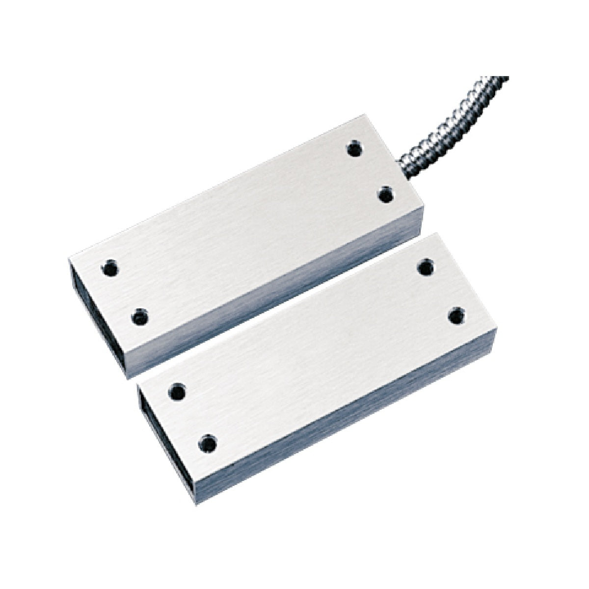 Interlogix 2707AD-L5 High Security Contact, Armored Cable, Triple Biased, DPDT, 3/16" to 5/8", 60" Cable