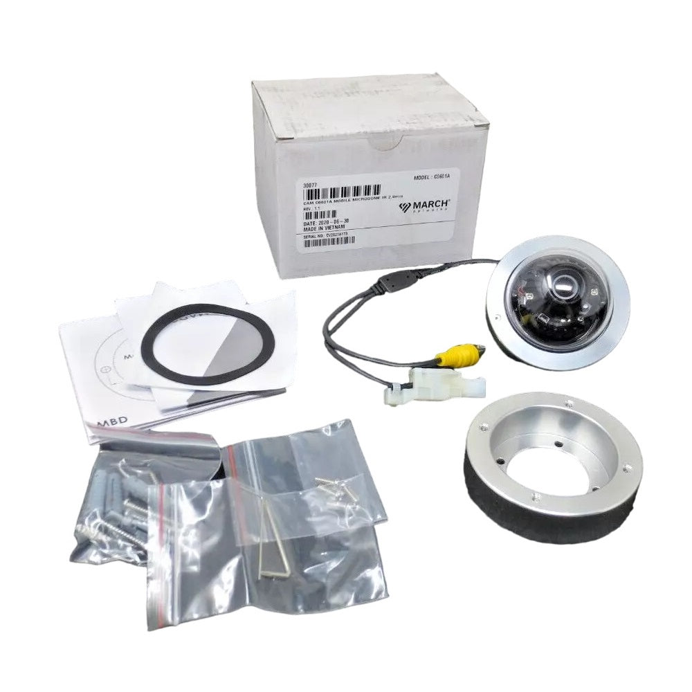 March Networks C0601A WDR Mobile IR MicroDome Camera, 30077