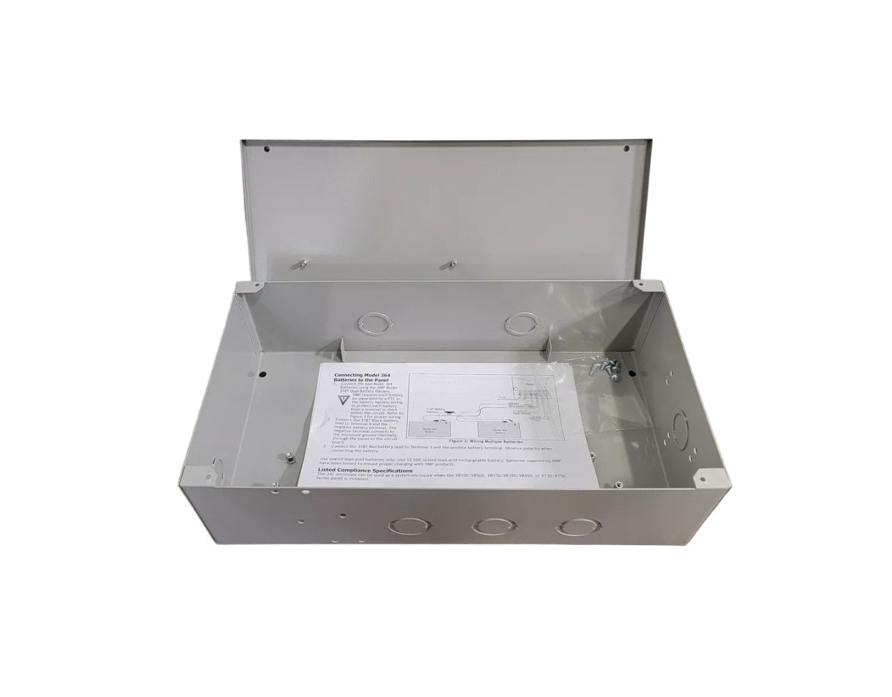 DMP 341-G Steel Panel Kiosk/ATM Gray Enclosure