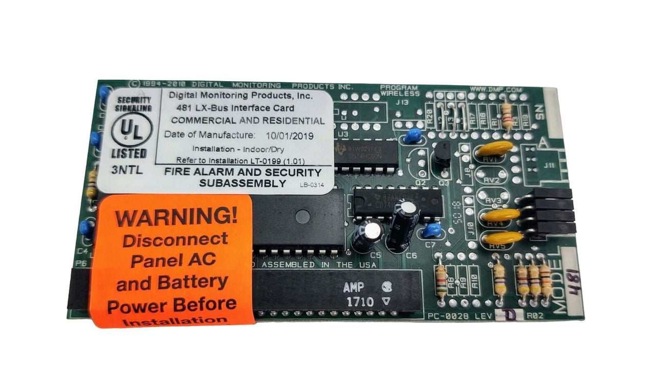 DMP 481 Zone Expansion Module Interface Card