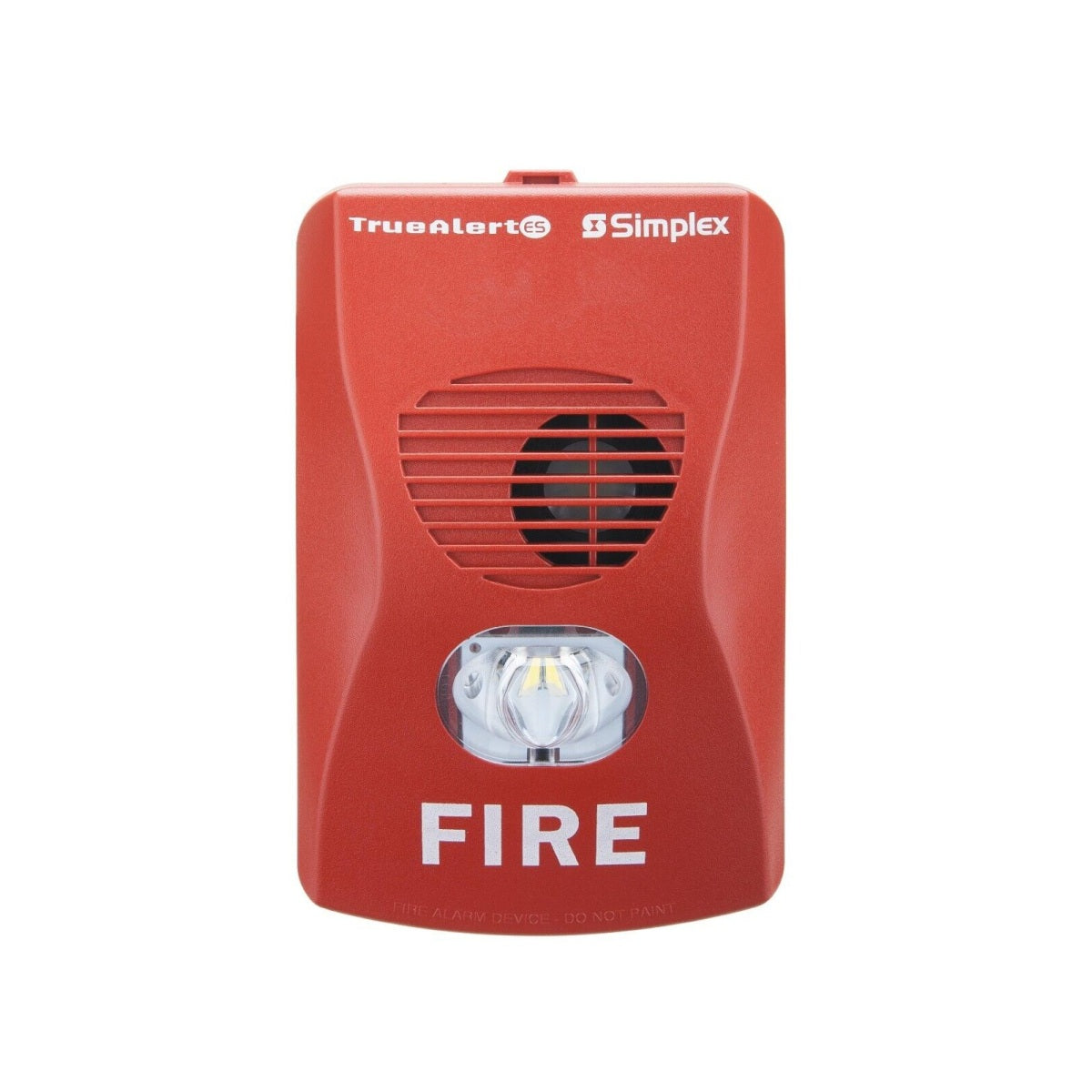 Simplex 59AV-WRF True Alert Red Wall Mount Addressable LED Horn/Strobe "FIRE”