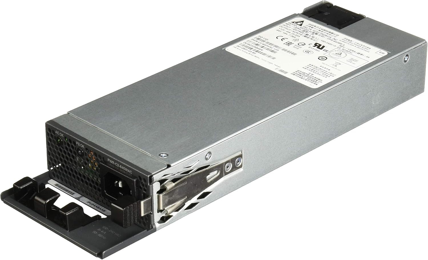 Cisco PWR-C2-640WAC Spare Power Supply for Catalyst 2960XR & 3650 Series