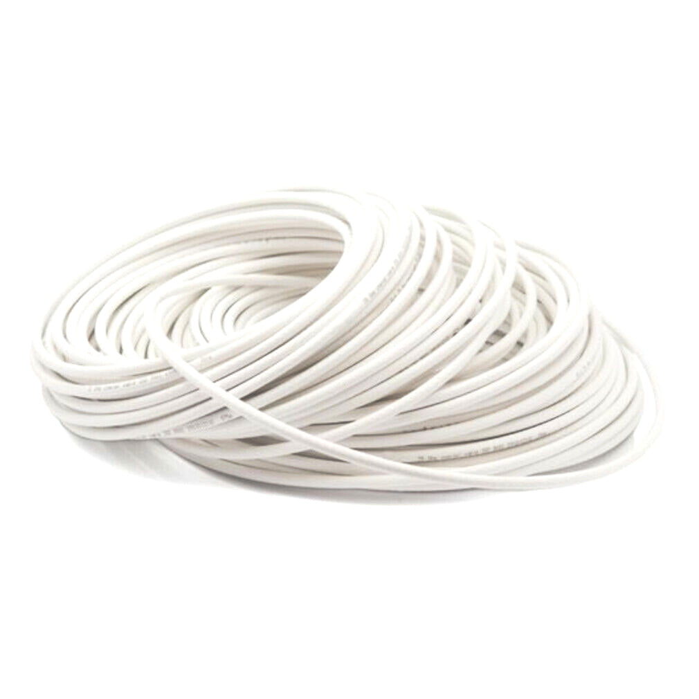 High-Performance UL Listed White Cable: Lake Cable 755812-1, 1,000 ft