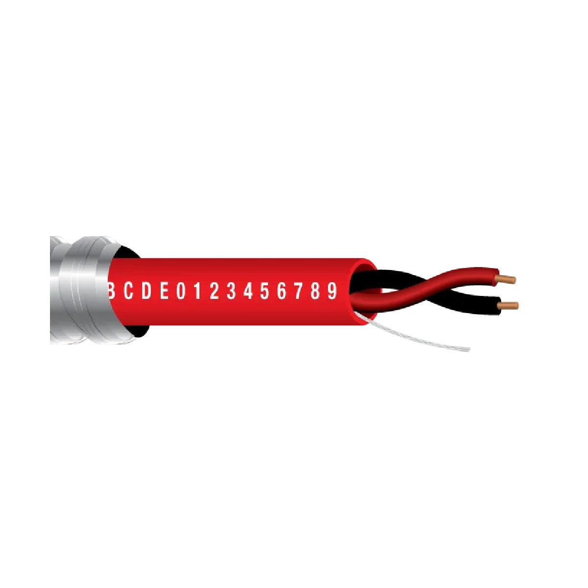 SmartWire 767960 1402 UNS SOL FPLP RED JKT 500ft