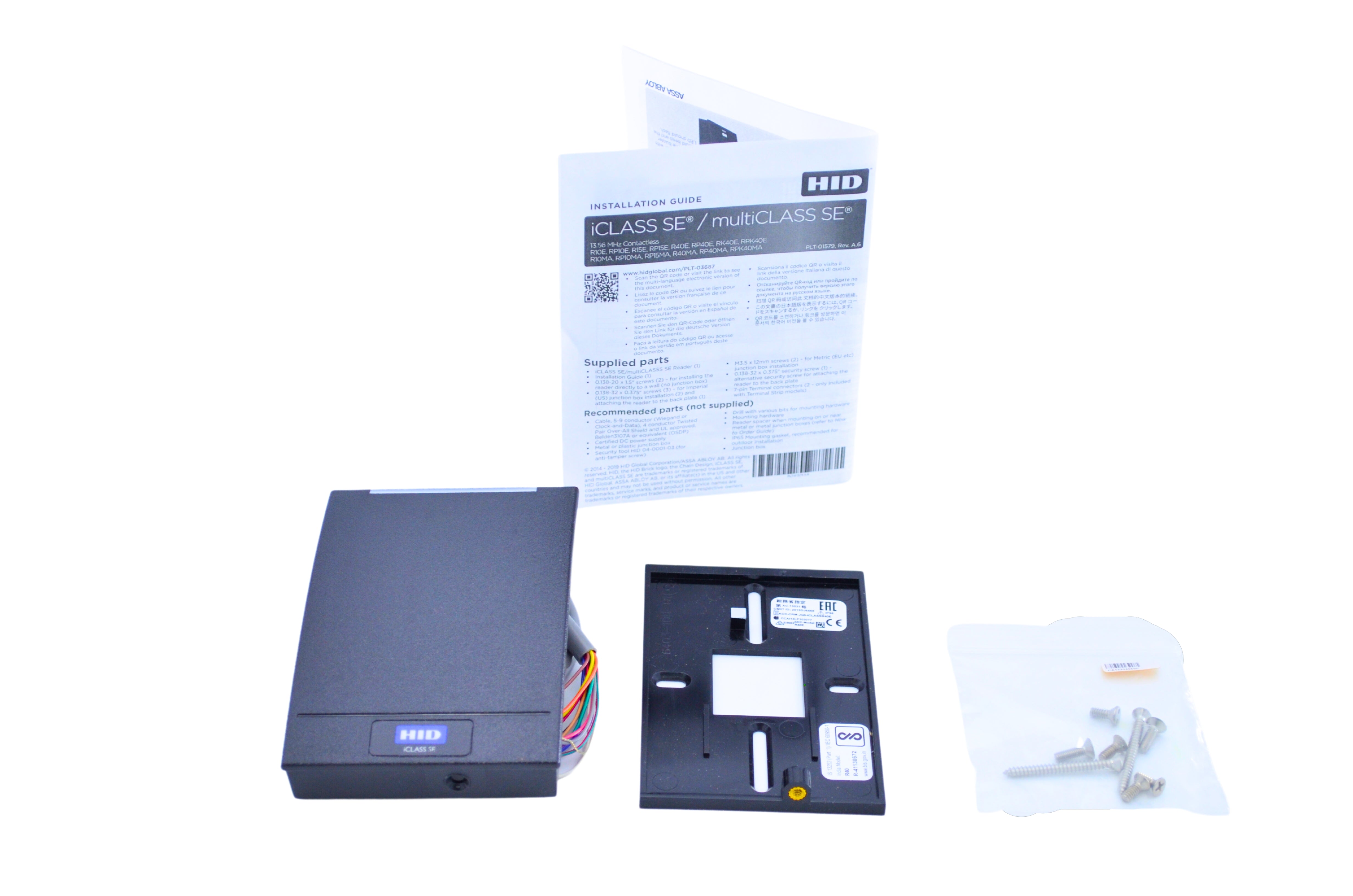 HID 920NWNNEKE054W Wall Switch Reader