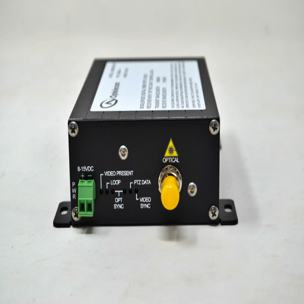 Optelecom 9285DR/SM-ST Digital Fiber Optic Video Receiver