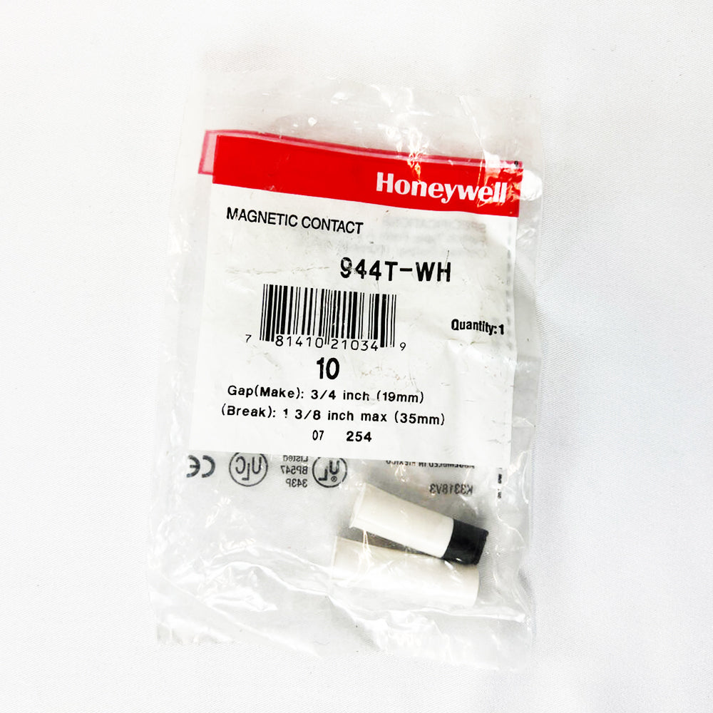 Honeywell 944T-WH Recessed Door/Window Magnetic Contact w/ Terminal White
