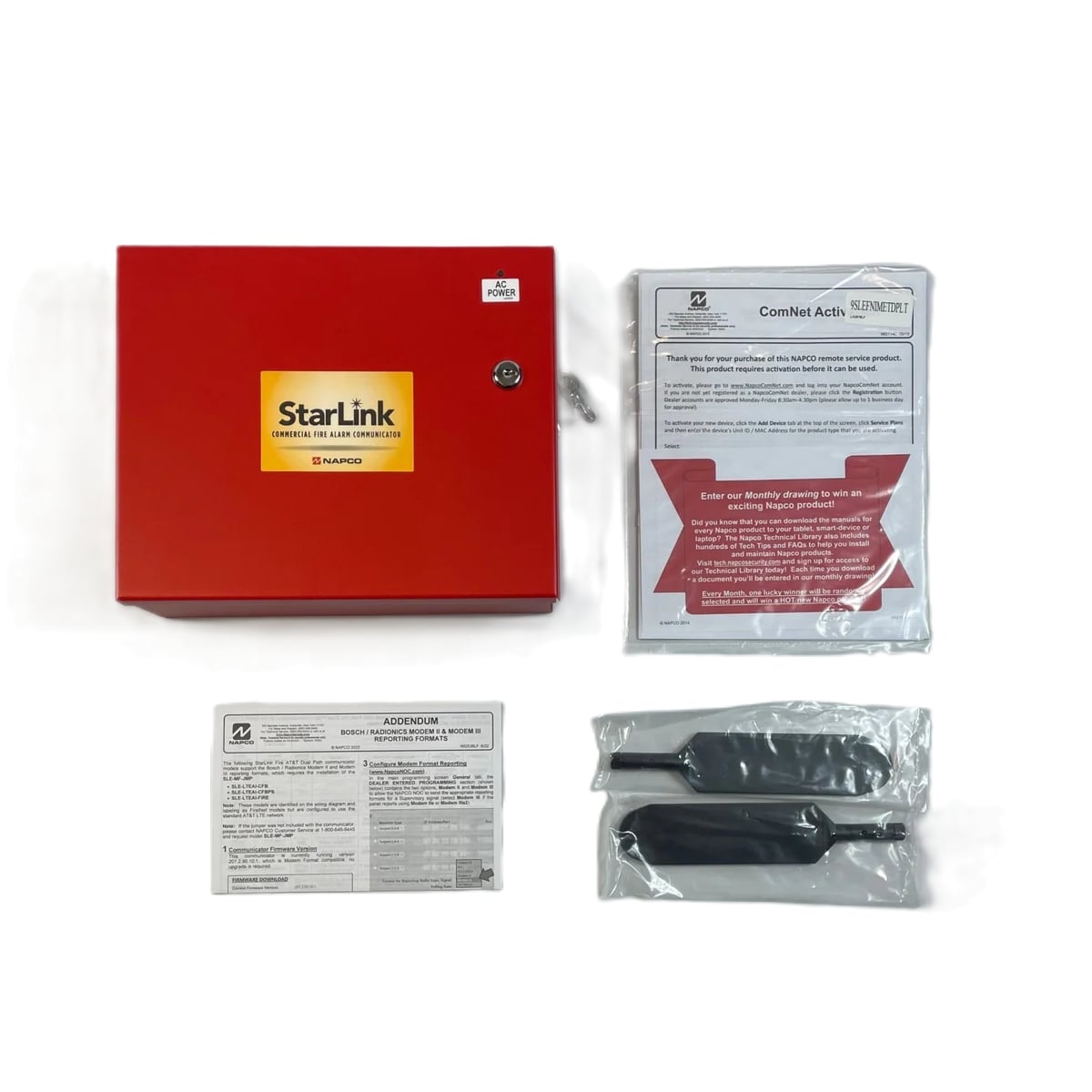 Napco AI-CFBPS-J Commercial Dual Path Fire, LTEA AT&T Alarm Communicator