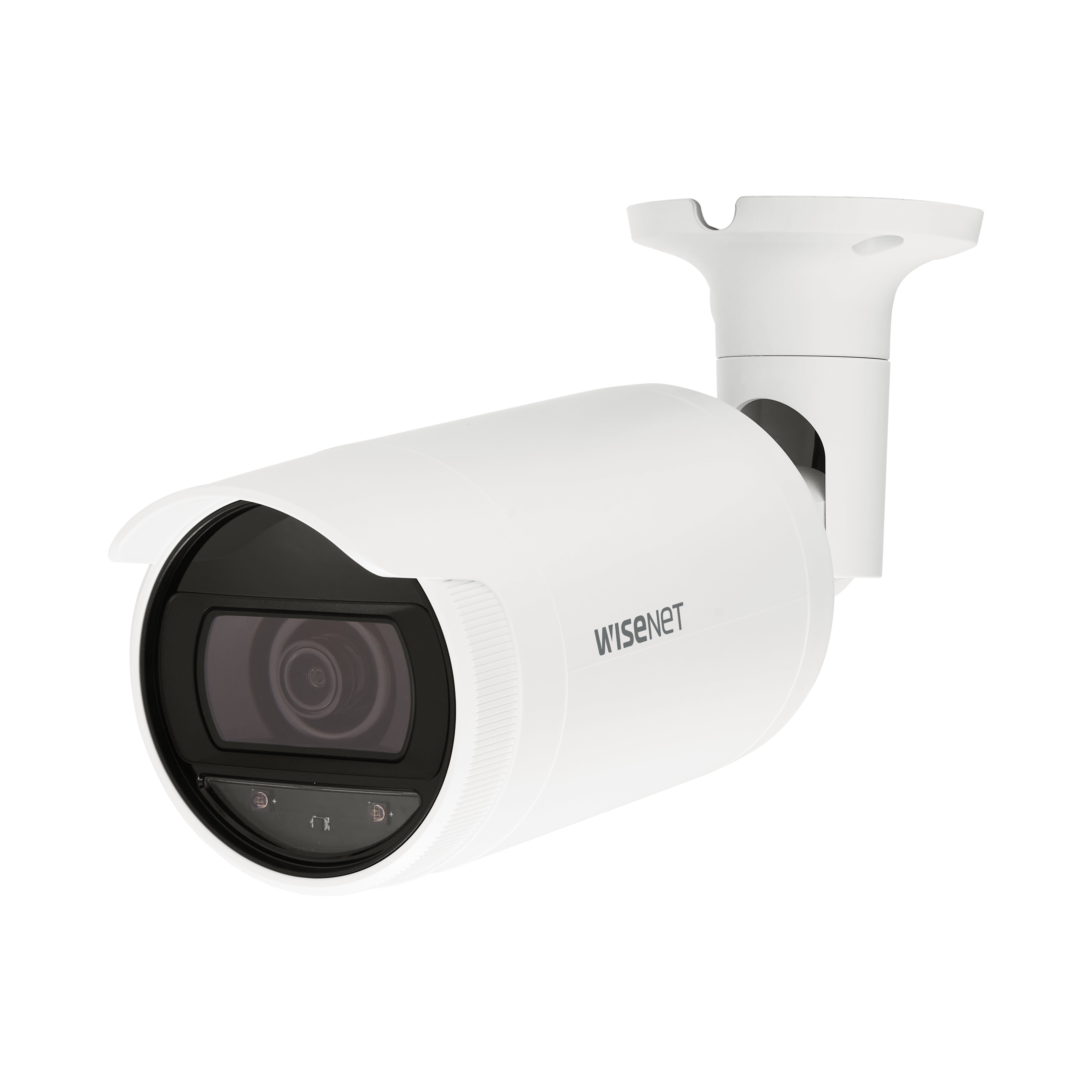 Hanwha Techwin ANO-L7012R Wisenet A-Series 4MP IR WDR Bullet IP Camera, 3mm Fixed Lens