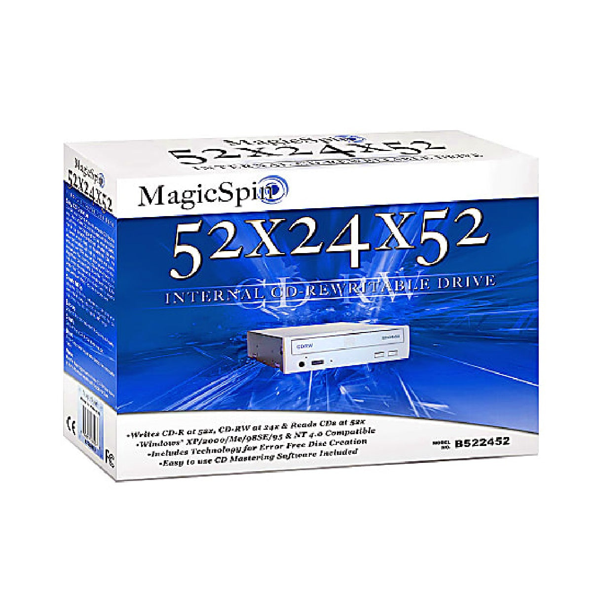 Magic Spin B522452 52x24x52 Internal CD-RW Drive