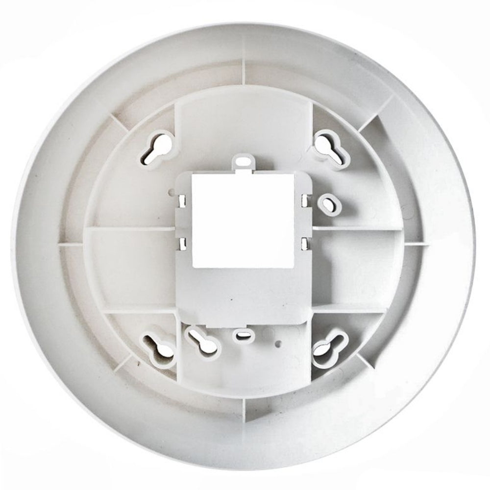 System Sensor BBSCW-2 SpectrAlert Advance White Back Box Skirt for Ceiling Installation
