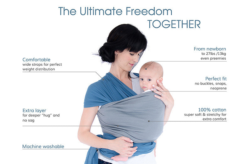 Baby Sense Wrap Blue