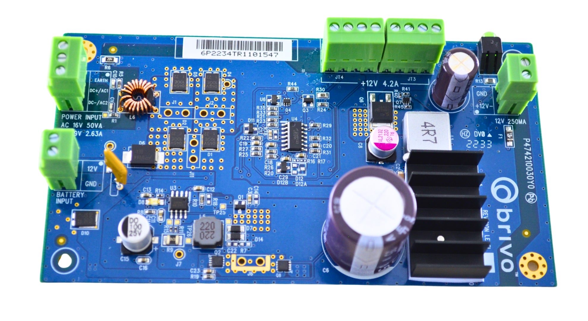 Brivo B-ACS6100-PSB Power Supply