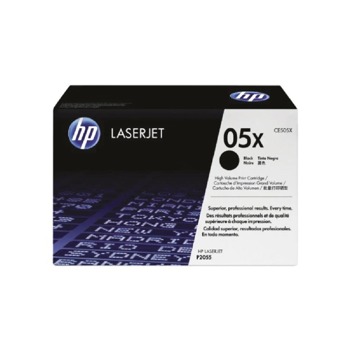 HP CE505X 05X Black High Yield Toner Cartridge