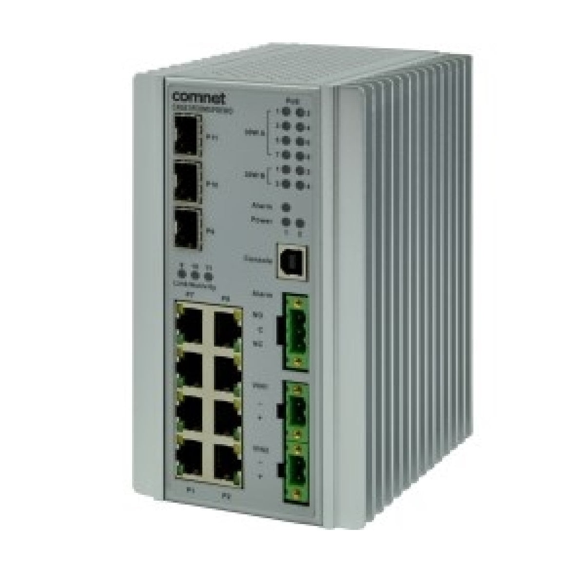 ComNet CNGE3FE8MSPoE Industrially Hardened 11 Port Managed Ethernet Switch