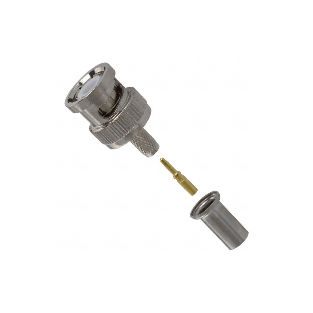 Emerson Network Power CPMC8810 3-Piece Crimp 50-Ohm BNC Connector
