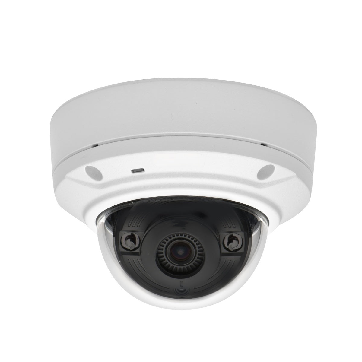 Axis 0535-001 IR Outdoor Mini Dome IP Camera, White