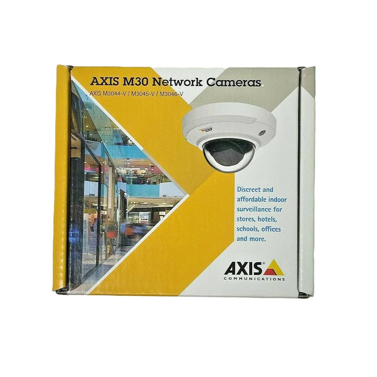 Axis 0806-001 M3046-V 4MP Network Mini Dome Camera, 2.4mm