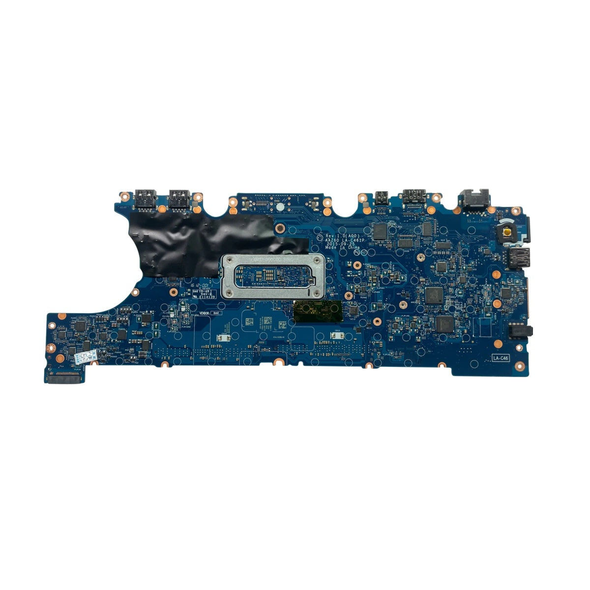 Dell Latitude 0DGYY5-MBD E7470 i5-6300U 2.4GHz DDR4 Laptop Motherboard 0DGYY5; No WiFi Card