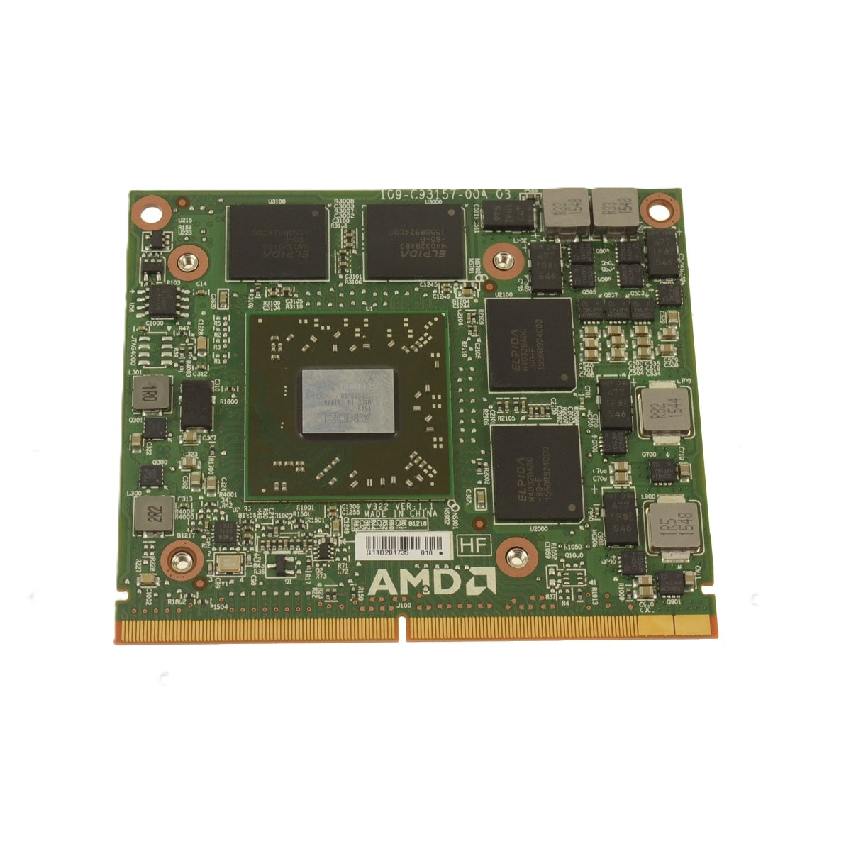 AMD FirePro 0K422C-GPU M5100 2GB GDDR5 Video Graphics Card GPU