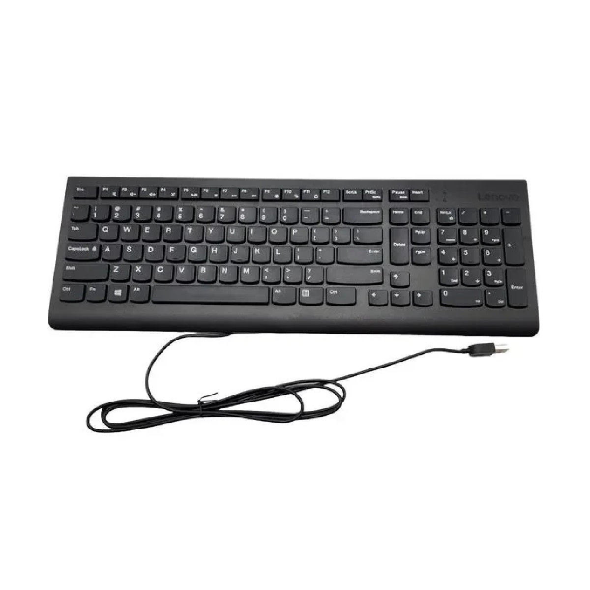 Lenovo 1PSD50L21359 USB Calliope US Keyboard, Black