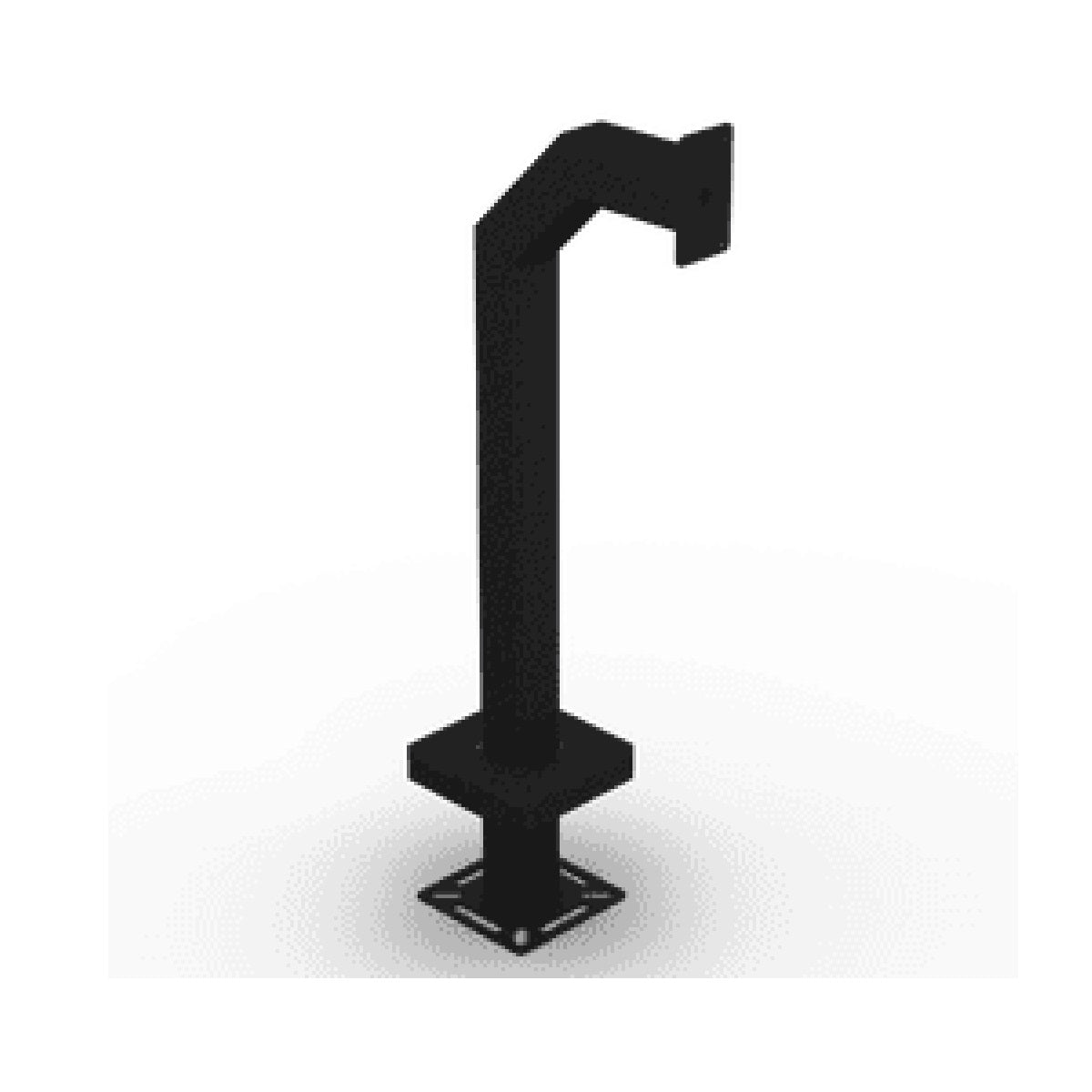 Pedestal Pro 33PE0-ANIX-01-CRS 48" Steel Pedestal with 12" Architectural Neck