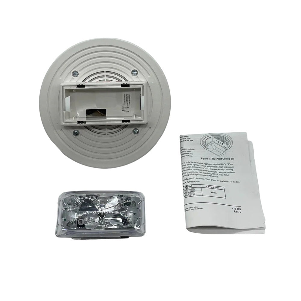 Simplex 4903-9198 Ceiling Mount Speaker Strobe