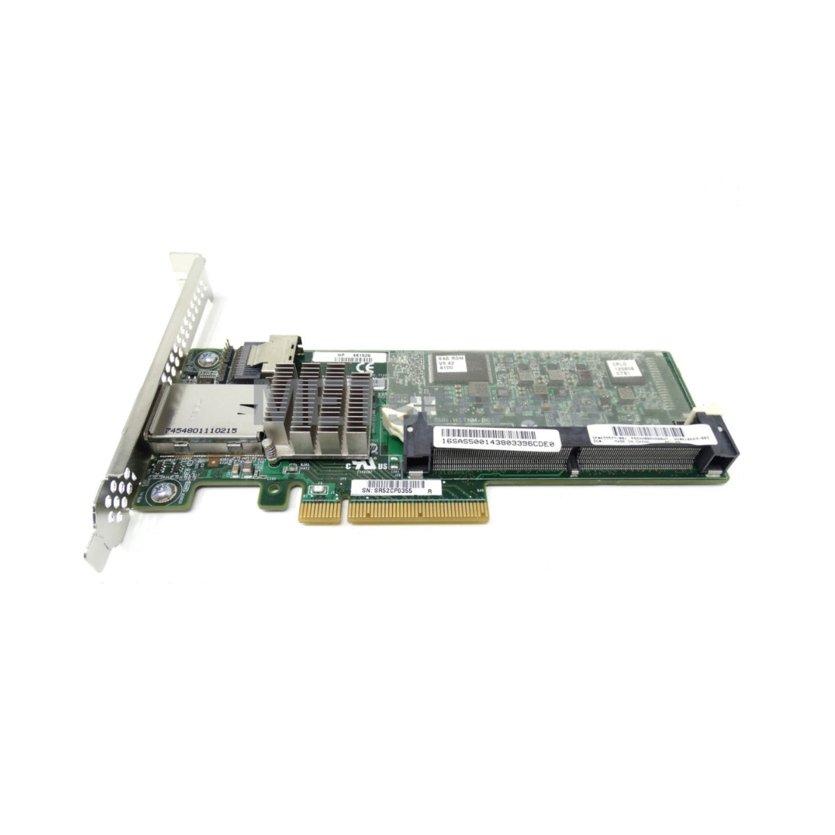 HP 633537-001-MOD 4K1395 PCI-E 512MB SAS RAID Controller Card