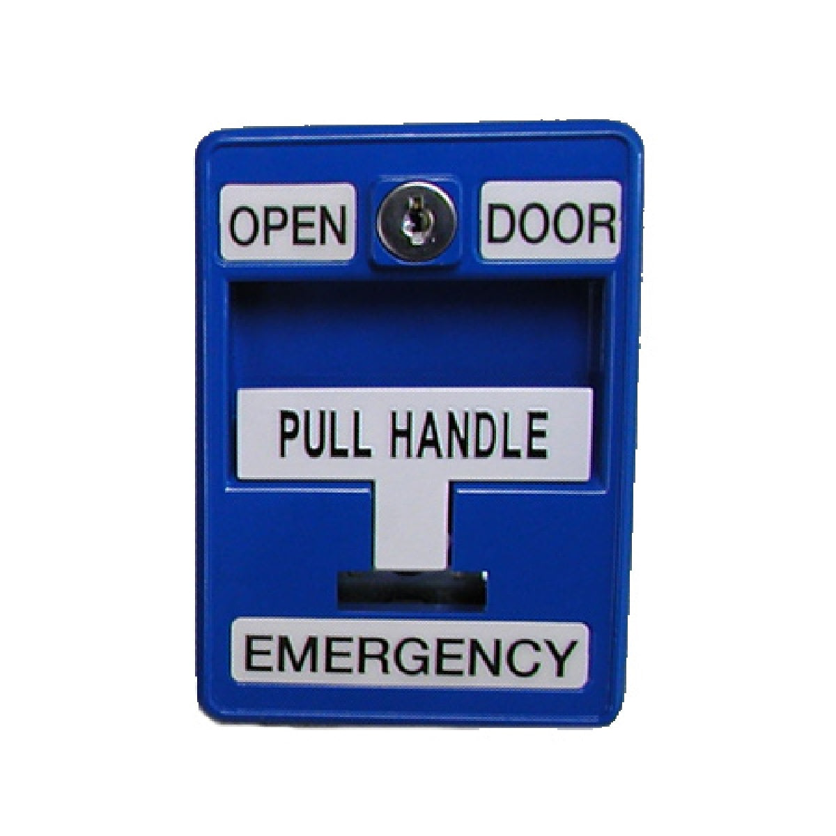 DORTRONICS 6510/BL-S35 Emergency Pull Station,30VAC/DC,Blue