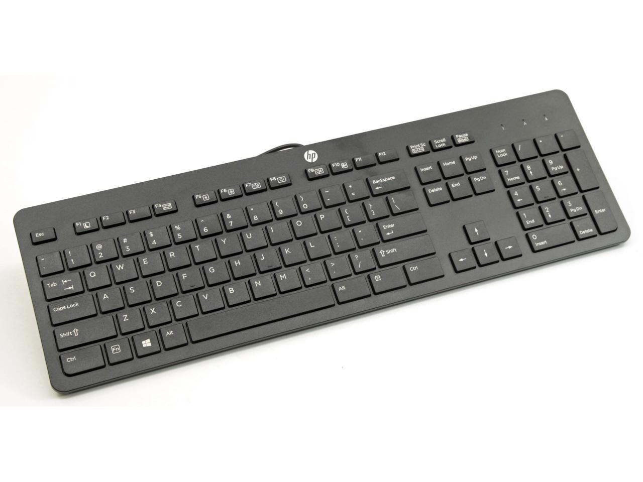 803181-001 Wired USB Slim Keyboard