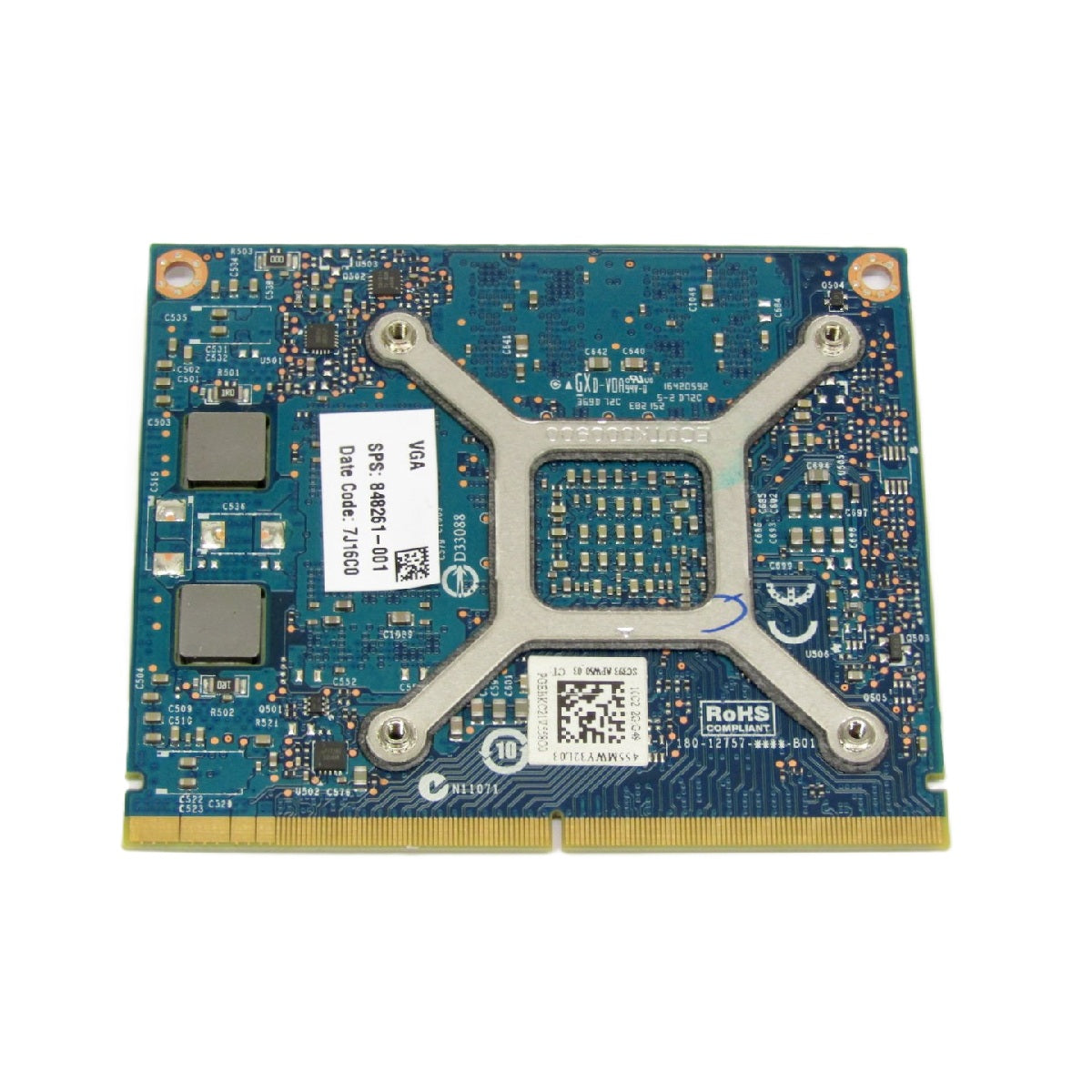 Nvidia Quadro 848261-001-GPU M1000M 2GB GDDR5 MXM Video Graphics Card GPU